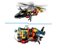 LEGO City 60462 Śmigłowiec, wóz strażacki i łódź podwodna - 1284268 - zdjęcie 4